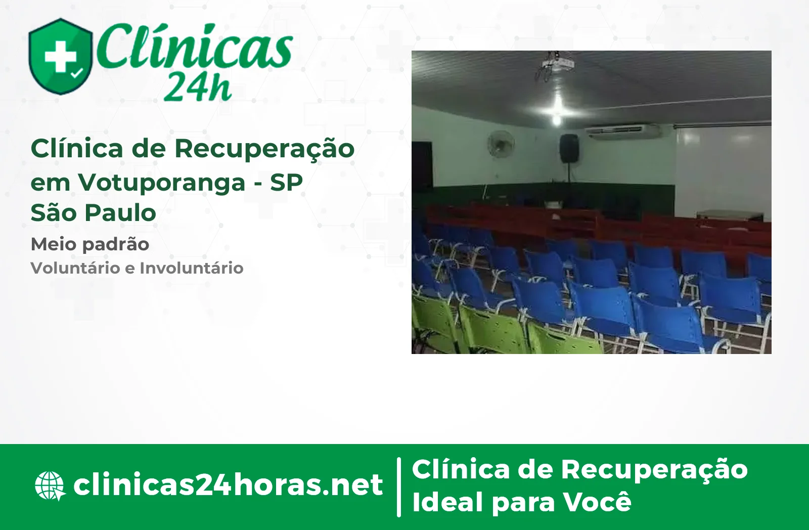 Clínica de Recuperação em Votuporanga Masculina 3