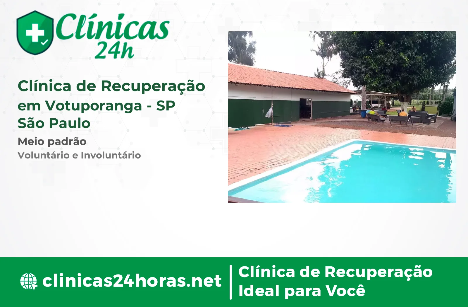 Clínica de Recuperação em Votuporanga Masculina