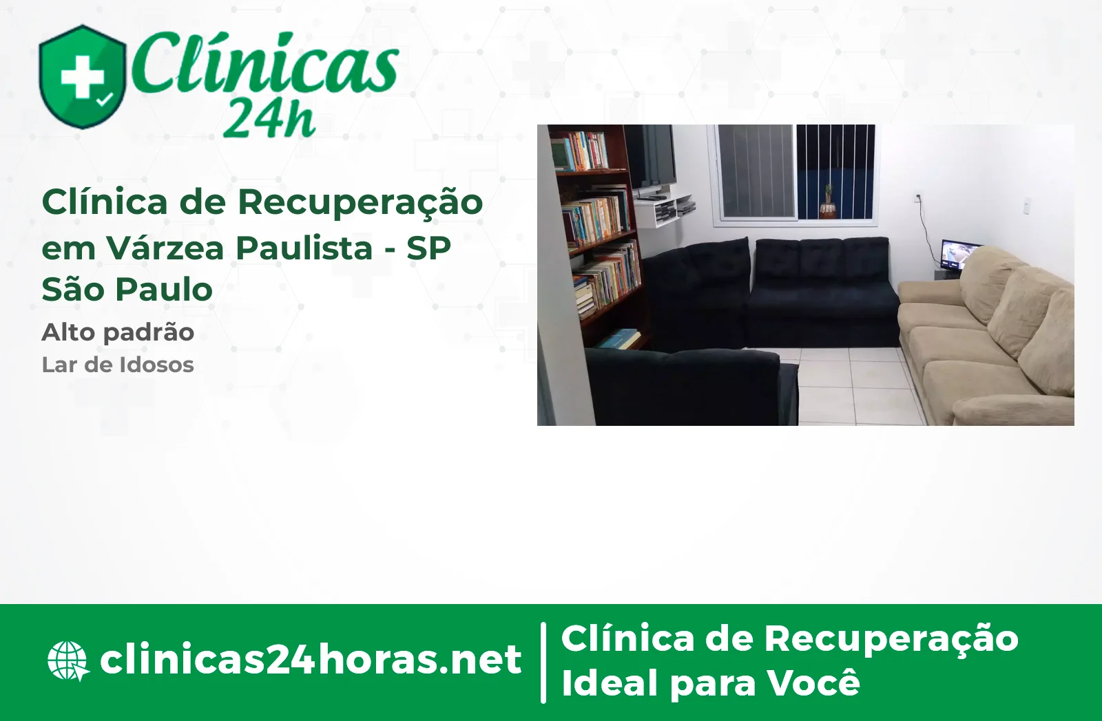 Clínica de Recuperação em Várzea Paulista Masculina