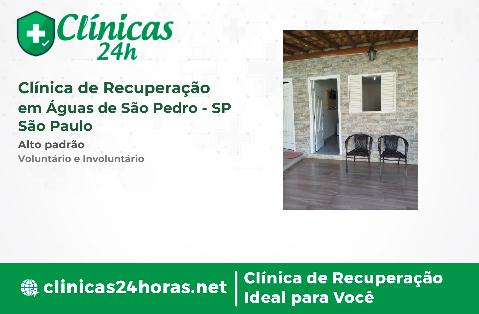 Clínica de Recuperação em Águas de São Pedro Masculina 5