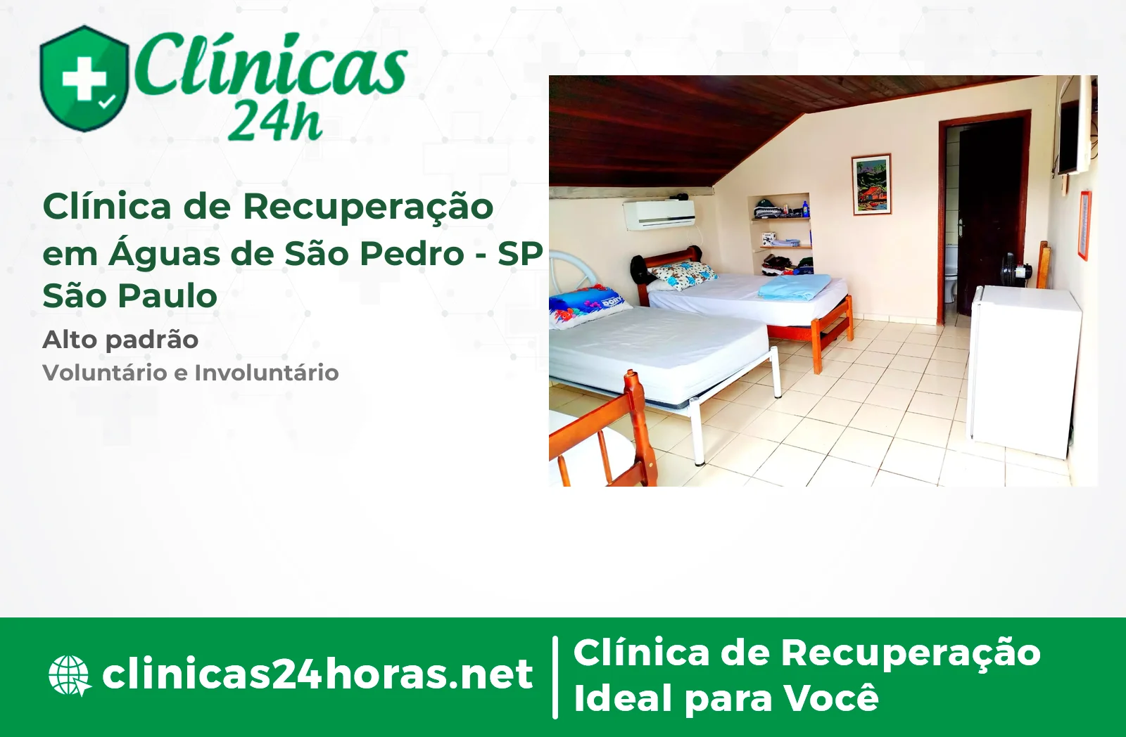 Clínica de Recuperação em Águas de São Pedro Masculina 3