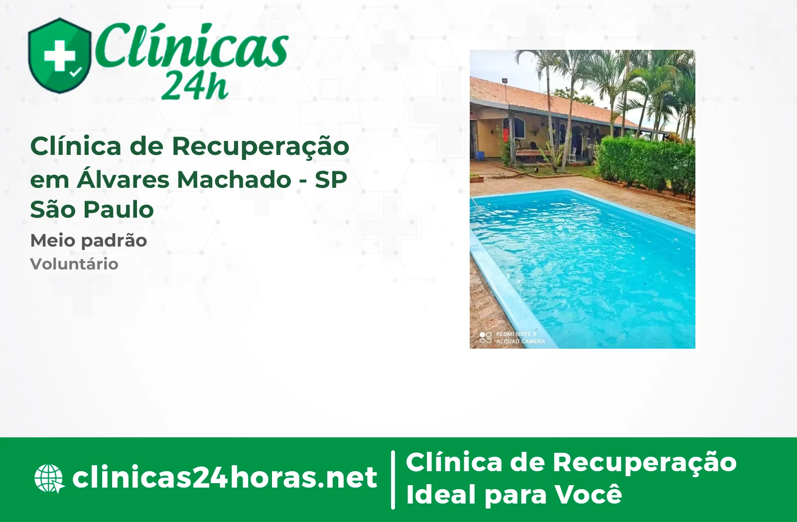 Clínica de Recuperação em Álvares Machado Masculina 3