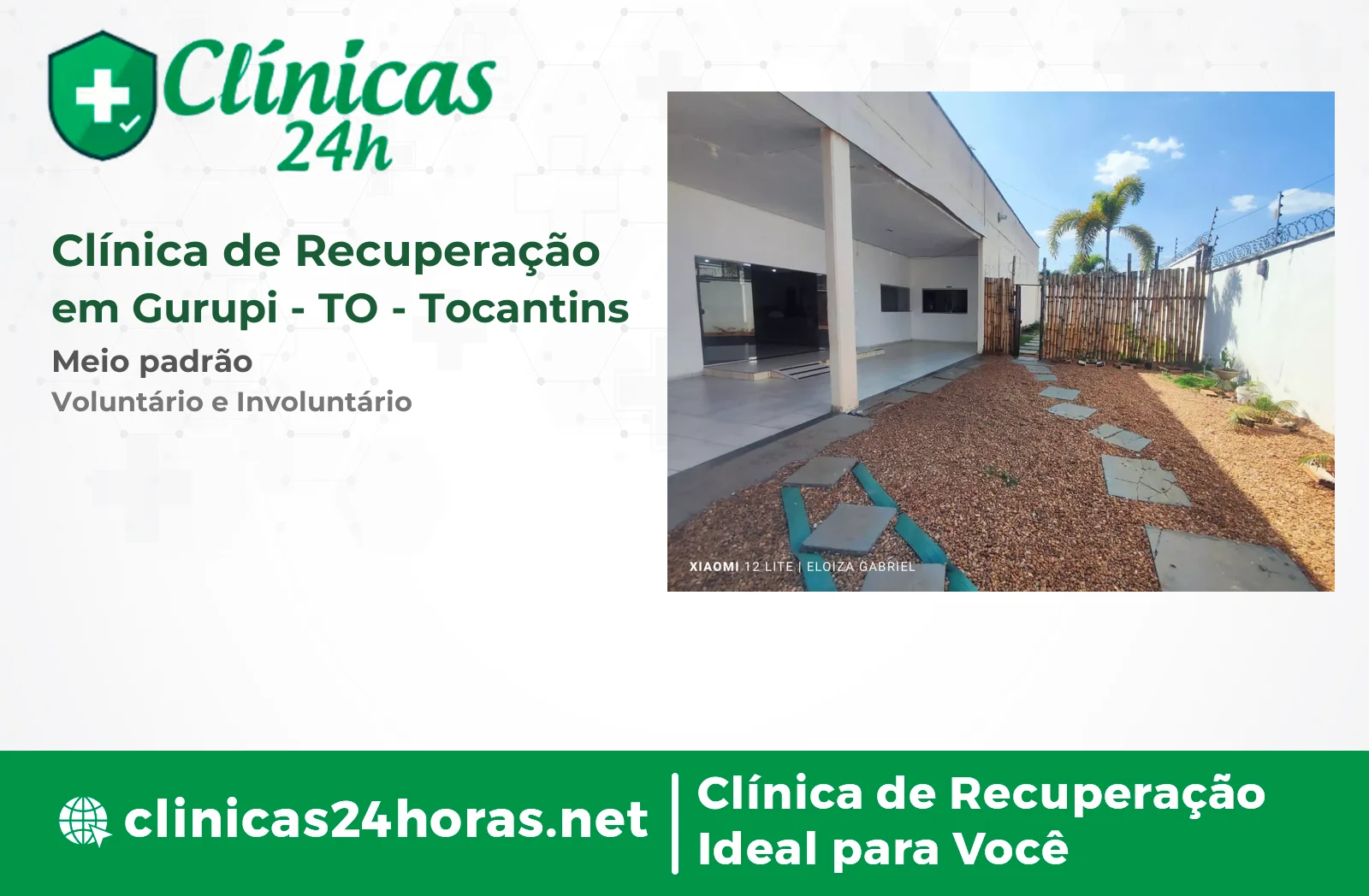 Clínica de Recuperação em Gurupi Masculina 2
